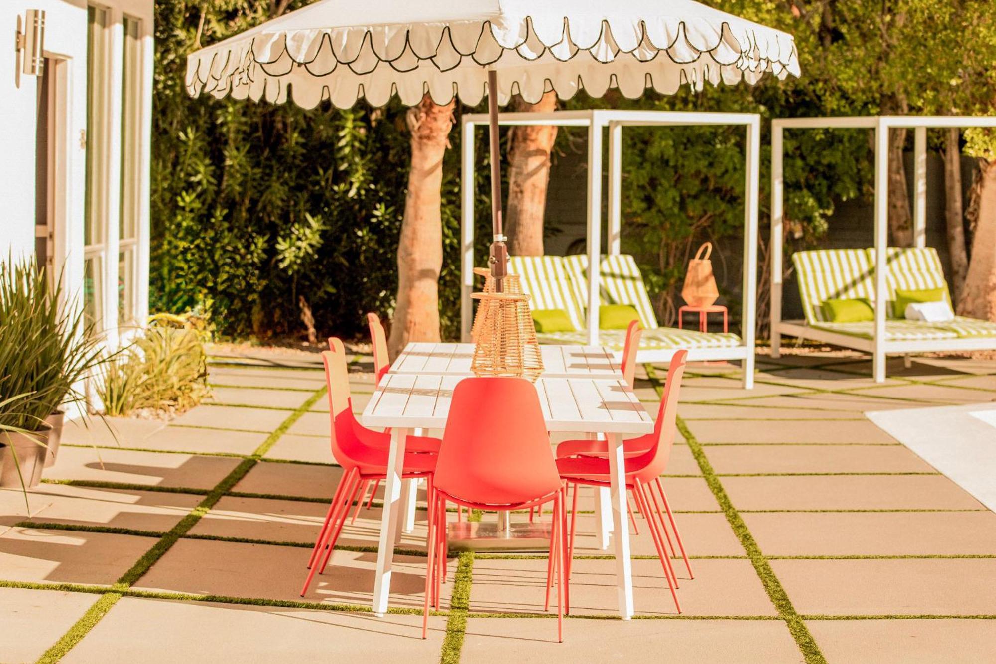 The Wesley Hotel By Avantstay Retro Spacious W Bbq Pool Spa Palm Springs Exteriör bild
