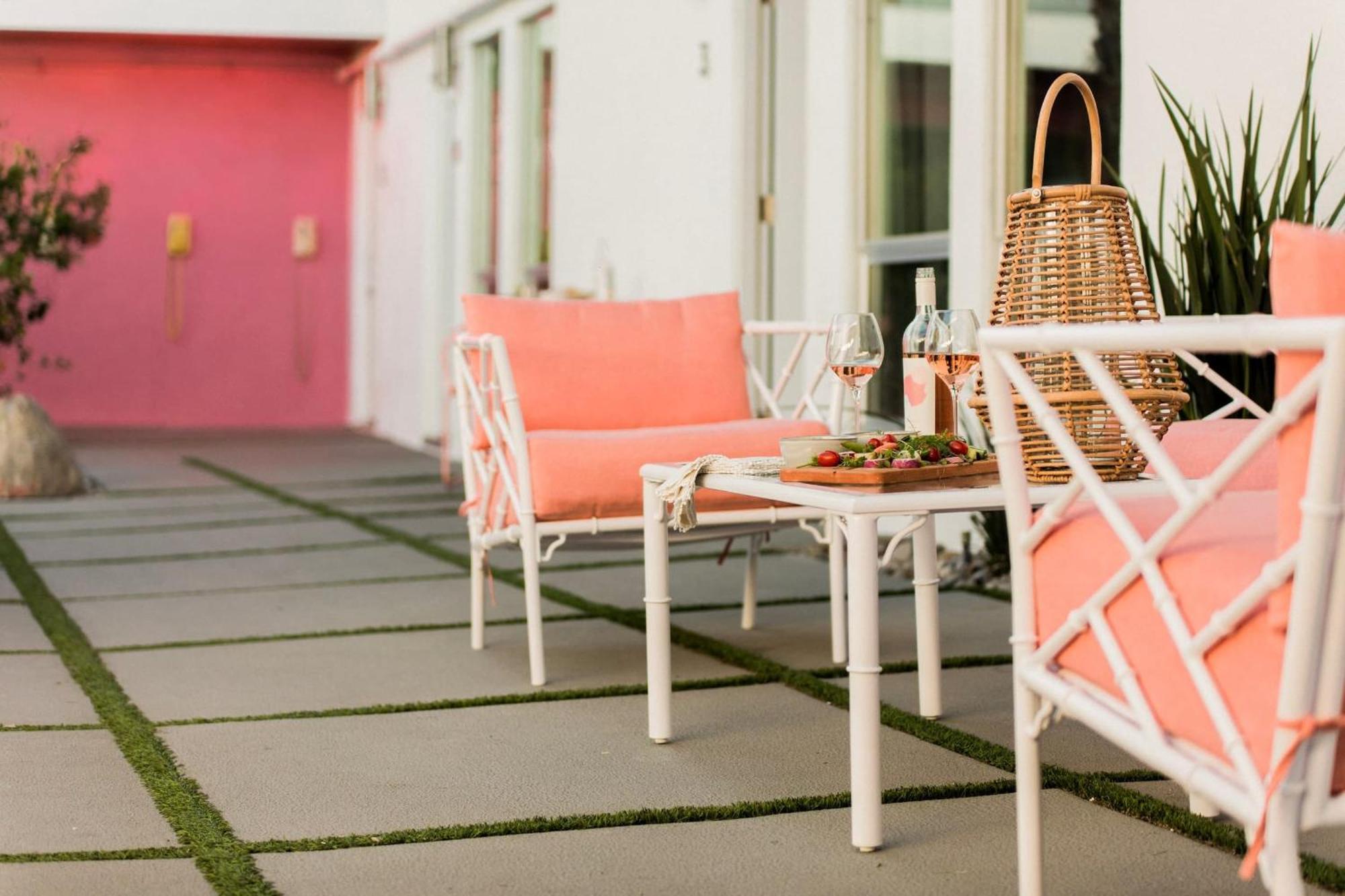 The Wesley Hotel By Avantstay Retro Spacious W Bbq Pool Spa Palm Springs Exteriör bild
